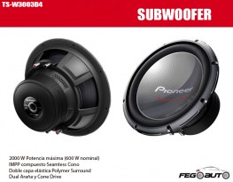 TS-W3003D4 SUBWOOFER